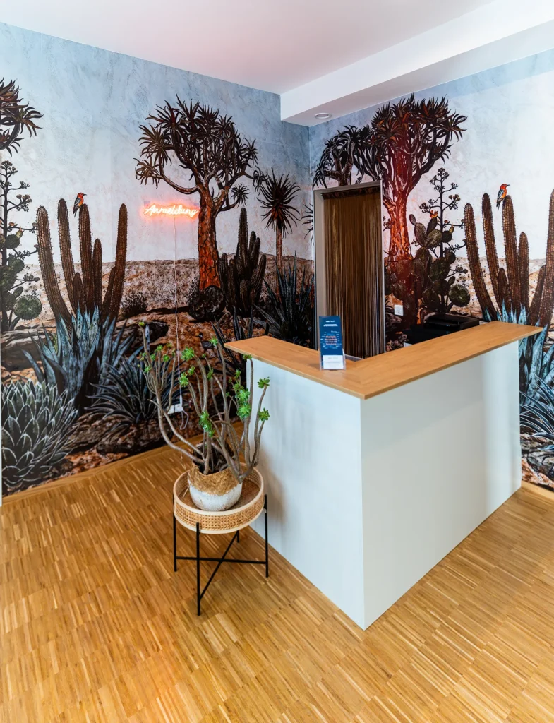 Detailansicht Praxis Anmeldung